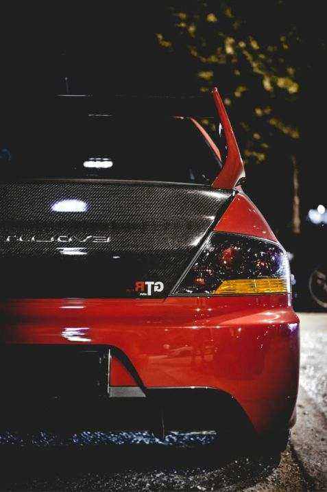 Before: chipped bumper
